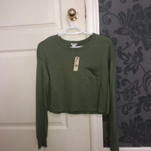 Cropped sweatshirt tee - Picture 2 of 2